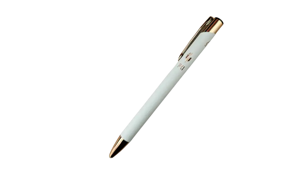 Hliníkové pero PXI white