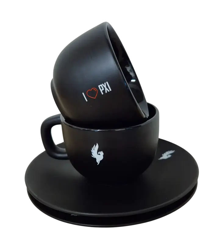 Súprava šálok na cappuccino PXI 2 ks